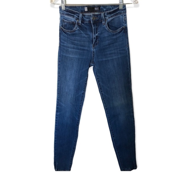Kut from the Kloth Mia High Rise Skinny jeans - Picture 1 of 6